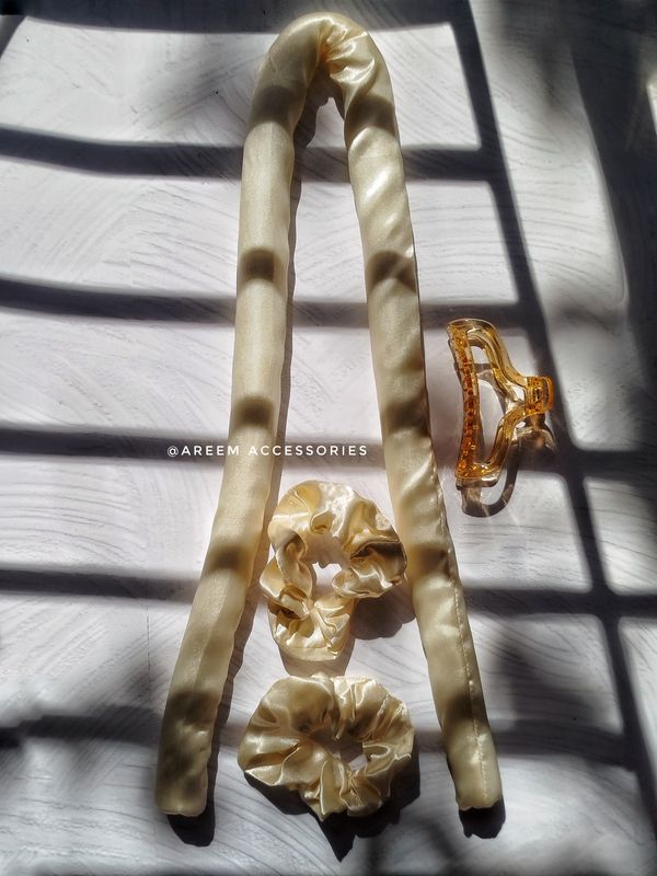 Heatless Curler Set (Cream)