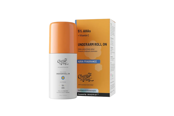 Chemist at Play Underarm Roll On (Woody Musk Fragrance)- 40ml