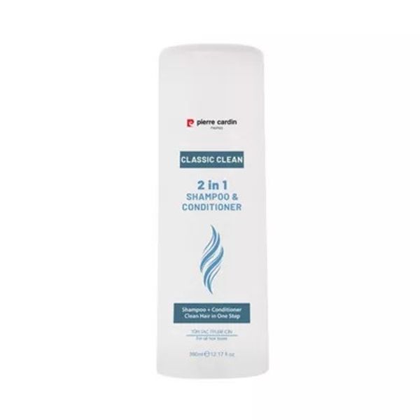 Pierre Cardin Classic Clean 2 In 1 Shampoo & Conditioner