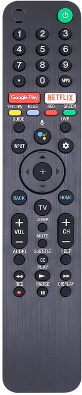SONY Voice Remote Controller RMF-TX500P for Sony TV KD-43X8000H, KD-55A8H, KD-55X8500G, KD-55X9000H, KD-55X9500H, KD-65A8H, KD-65X8000H, KD-65X9500G, KD-75X9500G
