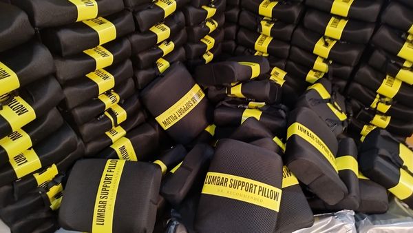 5 pcs Wholesale Foam Lumbar Support Pillow