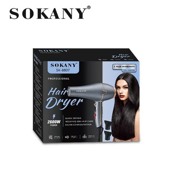 SOKANY SK-8807 Multifunctional Electric Hair Dryer Hair Styling Dryer Air Dryer 2600W - Image 1