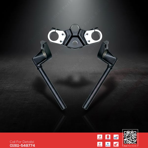 Handle with Handle Plate for Suzuki Gixxer SF (New Model) bike.