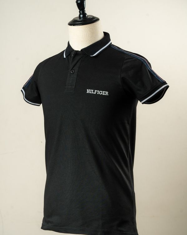 TH05 Premium Polo Black