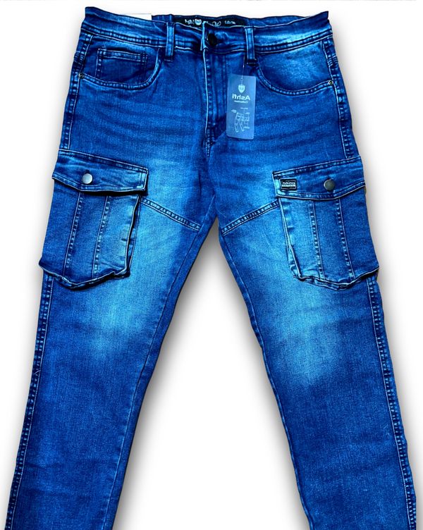Jeans Cargo - Blue