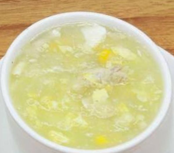 Chicken corn soup (1:1)