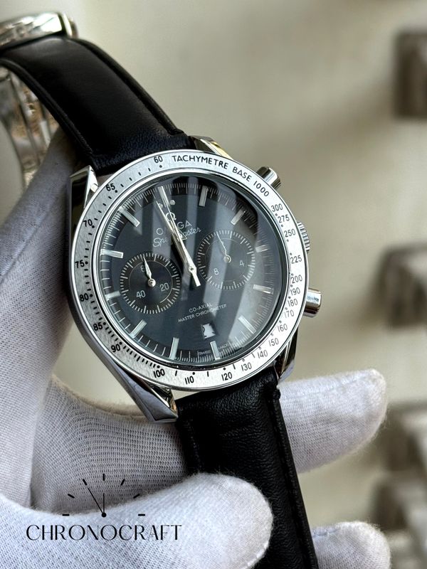 Omega Speedmaster '57 Blue Dial-Black Belt AA
