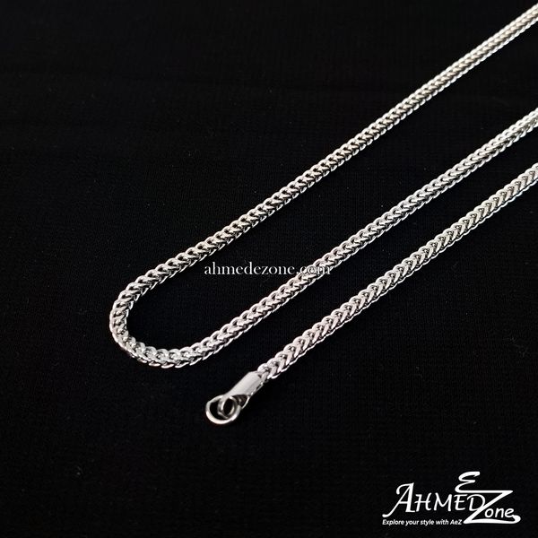 Men's Franco Neck Chain (Silver Edition)