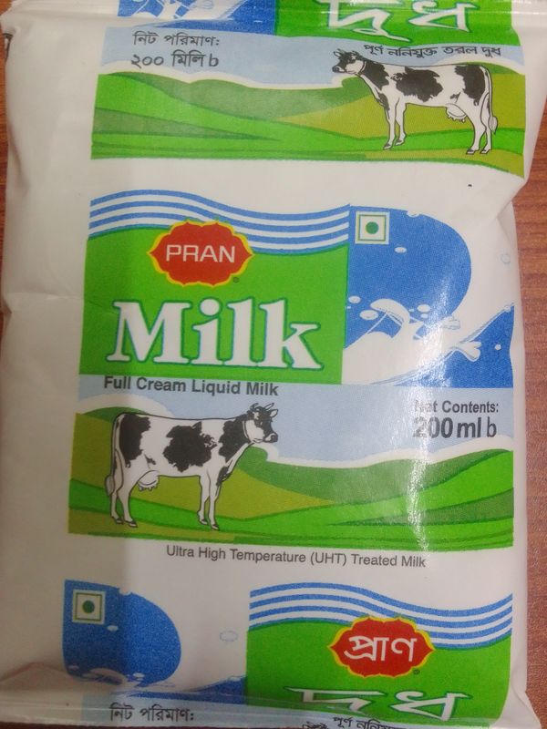 Pran liquid Milk 200 ml