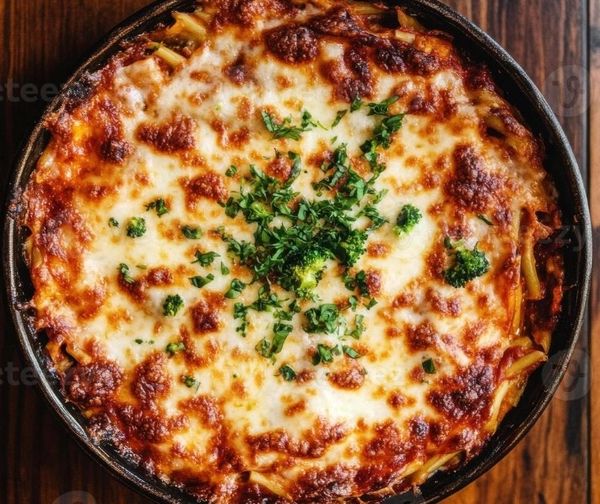 Oven baked pasta