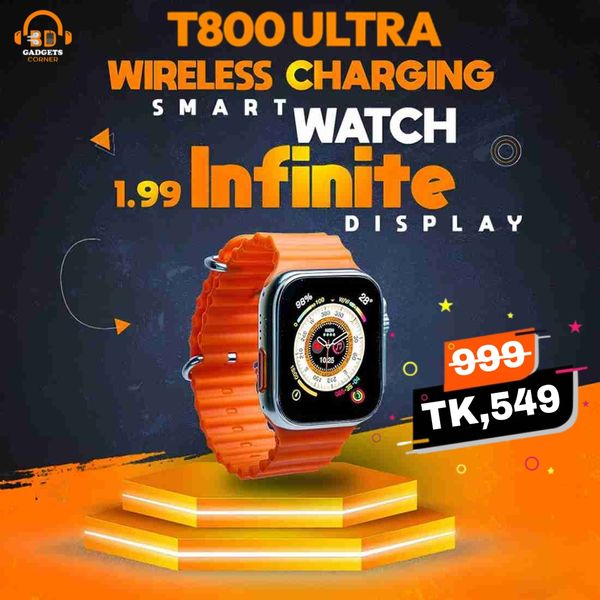๐ฅT800 Ultra, Smart Watch Bluetooth Smartwatch for Men Womenโจ