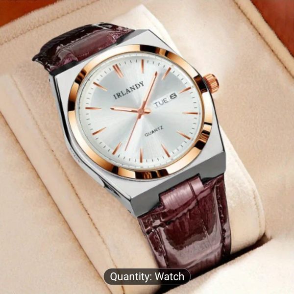 REANY Elegant Quartz Watch with Date Display & Luminous Hands - Stylish Square Dial, Stainless Steel Band, Rose Golden-Tone Case - Perfect Gift for Valentine'S Day or Holidays