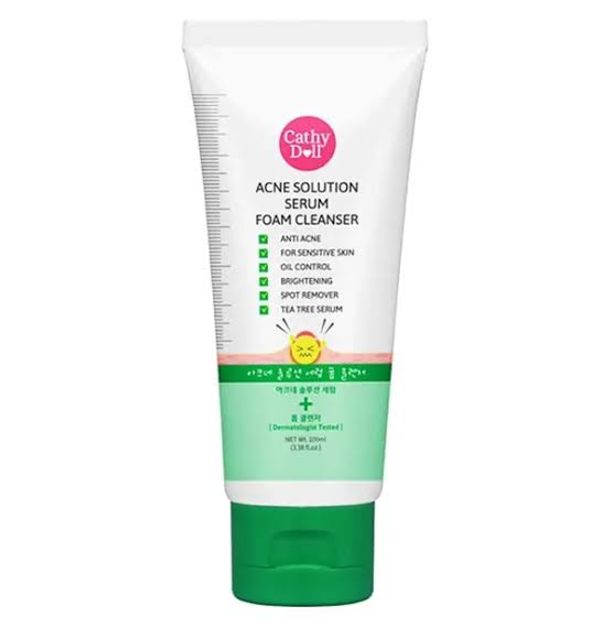 Cathy Doll Acne Solution Serum Foam Cleanser