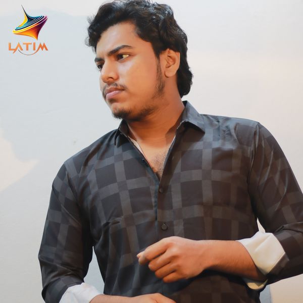 ফুল স্লিপ চায়না ফেব্রিক শার্ট।
