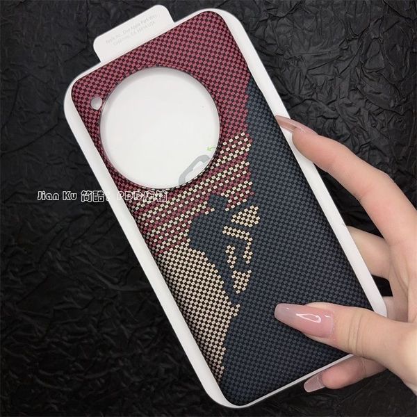 OnePlus ACE5/13R Half-pack carbon fiber pattern Non-full-pack ultra-thin heat dissipation cover
