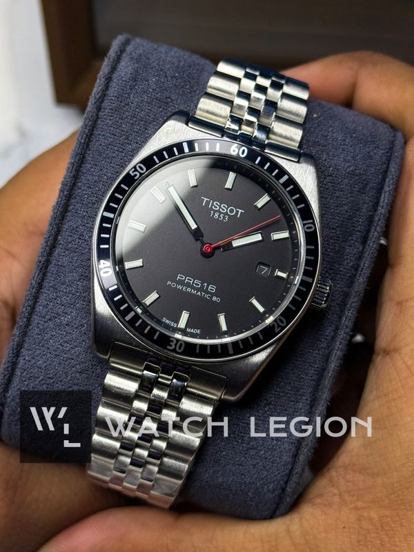 TISSOT PR516 POWERMATIC 80 BLACK DIAL