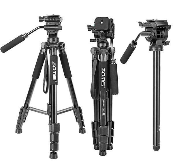 ZOMEI Q310 Professional Camera Video Tripod + Monopod Combo