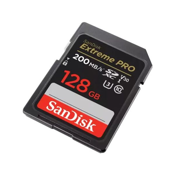 SanDisk Extreme PRO 128GB 200mbps SDXC UHS-I Memory Card (SDSDXXD-128G-GN4IN)