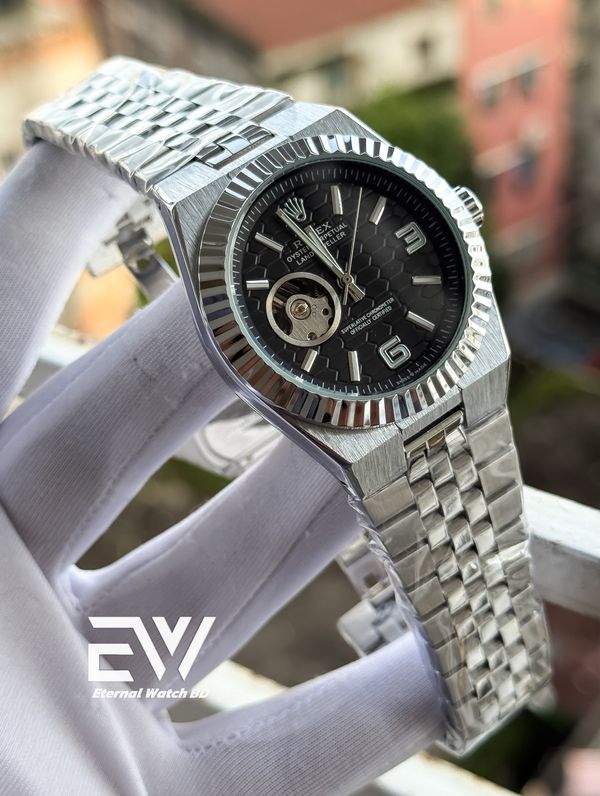 ROLEX AUTOMATIC BLACK DIAL