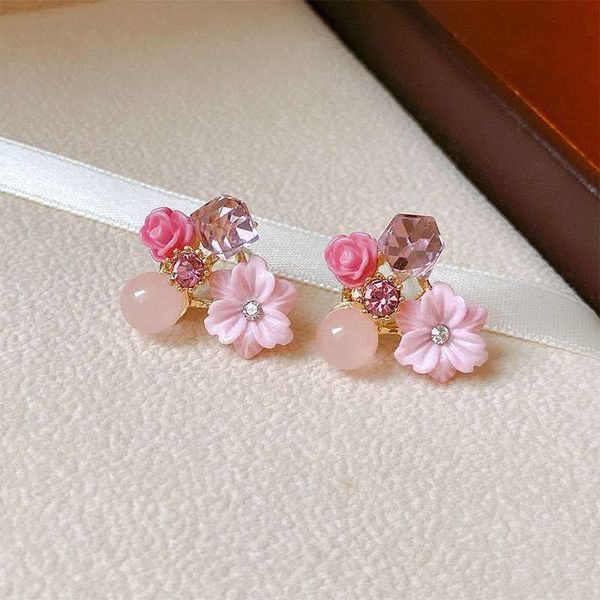 Blossom Earrings: A Garden of Sparkle