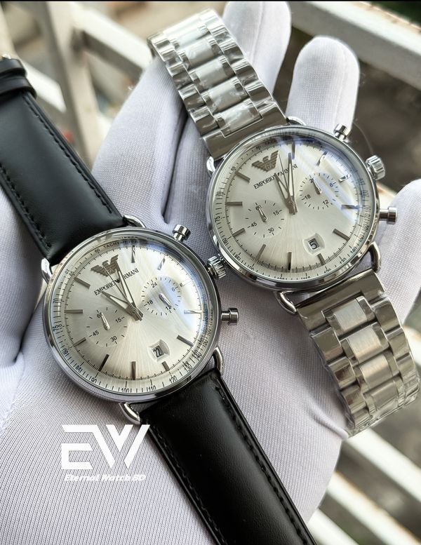ARMANI FREE BELT OFFER  WHITE DIAL