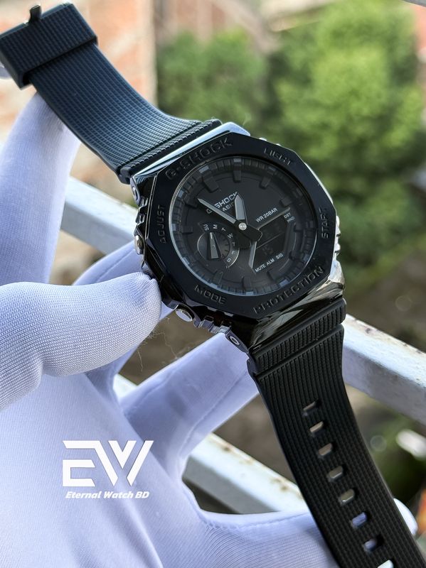 G SHOCK 2100 METAL BODY FULL BLACK