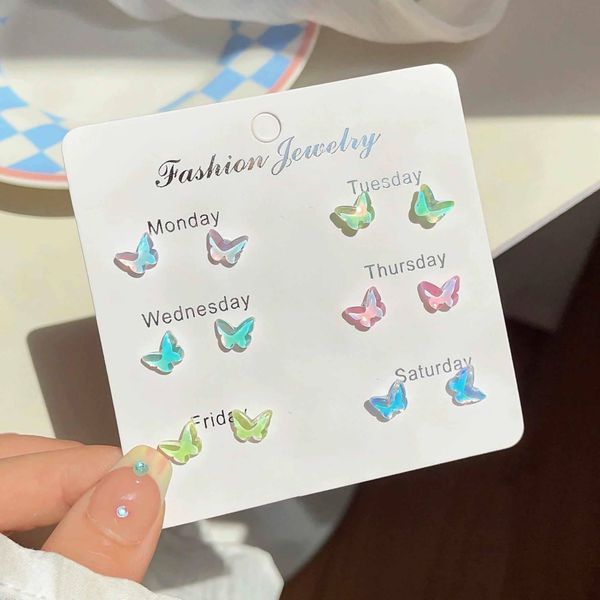 Butterflies & Bling — Earrings Set