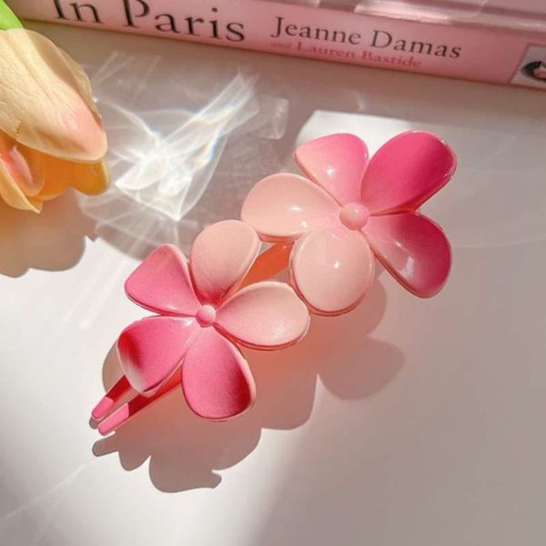 Double Floral Hair Clip