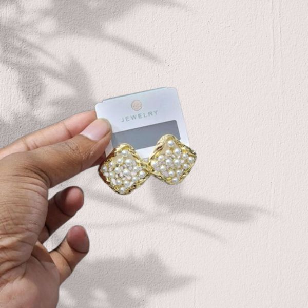 Pearl Prism Earrings