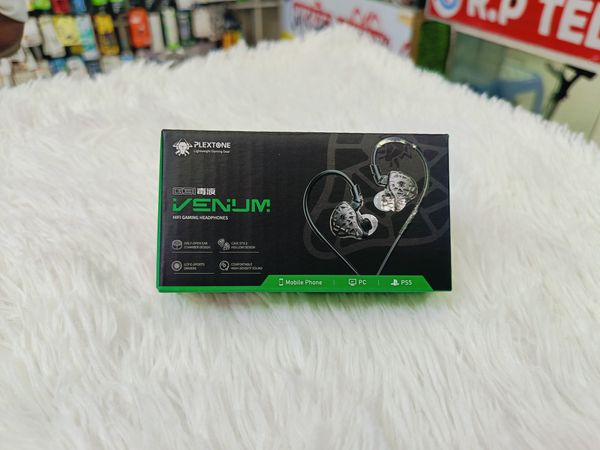 PLEXTONE G31 Venom Gaming Headphones– Dynamic Sound with Mic for Esports