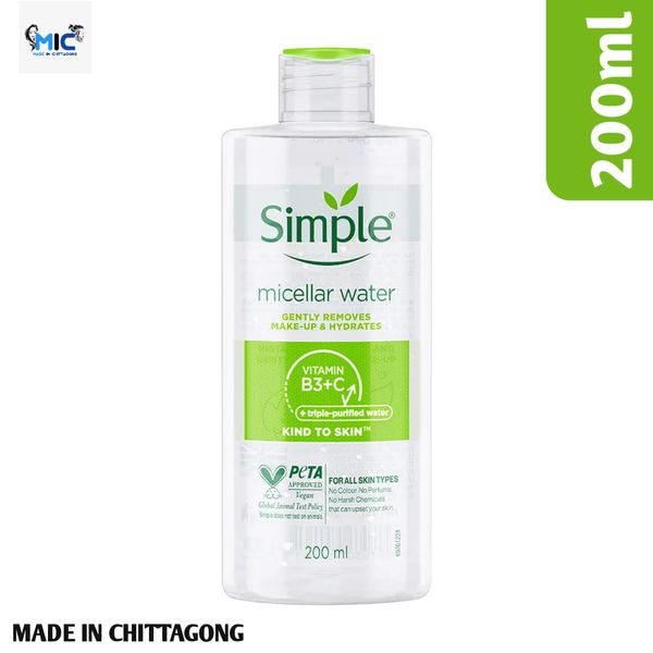 Simple Kind To Skin Micellar Cleansing Water(200ml)