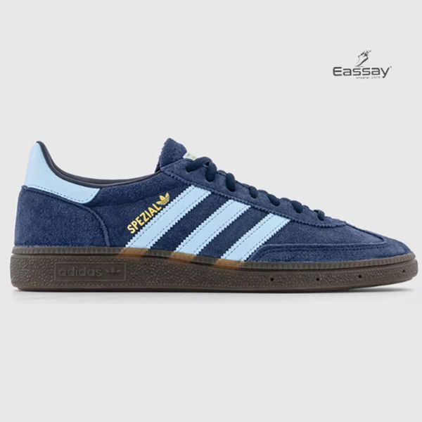 Adidas Handball Spezial in Navy Blue & Light Blue Unisex Sneakers