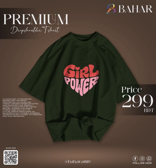 Oversized T-Shirt (Girl Power)