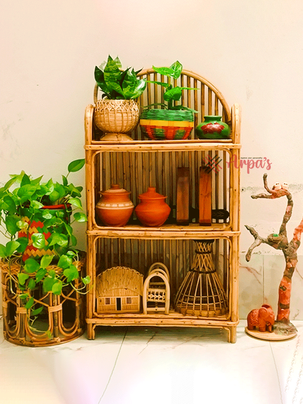 Rattan Multipurpose Shelf