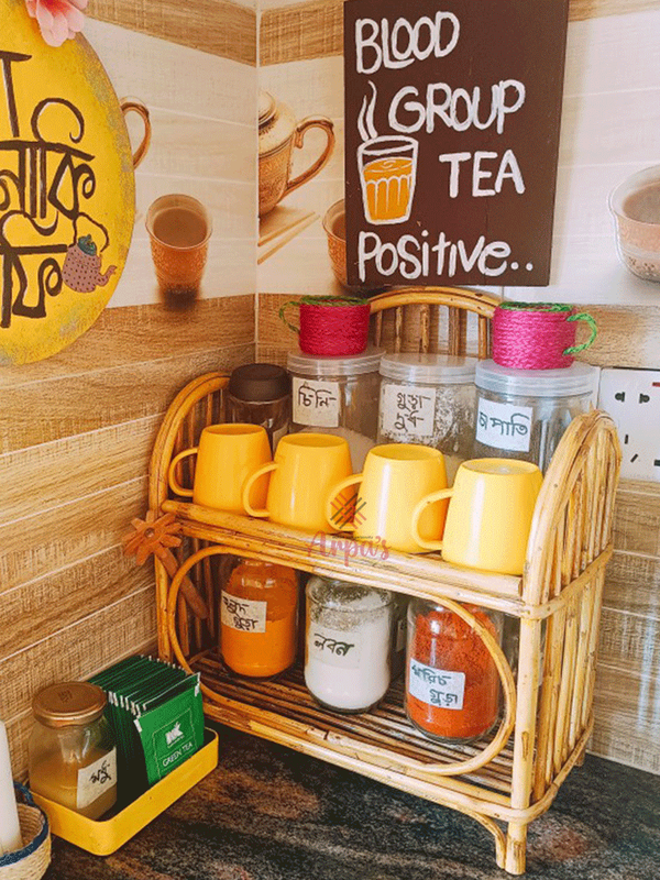 Rattan Mini Shelf