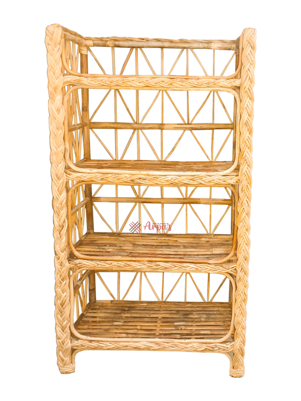 Square Shape Rattan Shelf (Large)