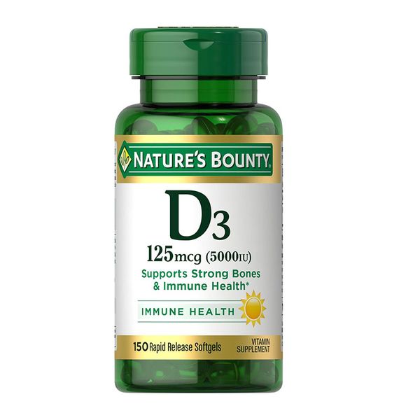 Nature’s Bounty D3 125mcg 5000 IU