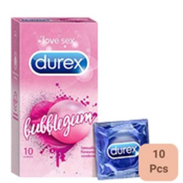 Durex Extra Thin Bubblegum Flavored 10pcs