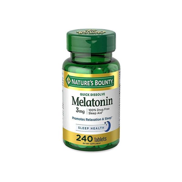 Nature’s Bounty Melatonin Sleep Aid 3mg