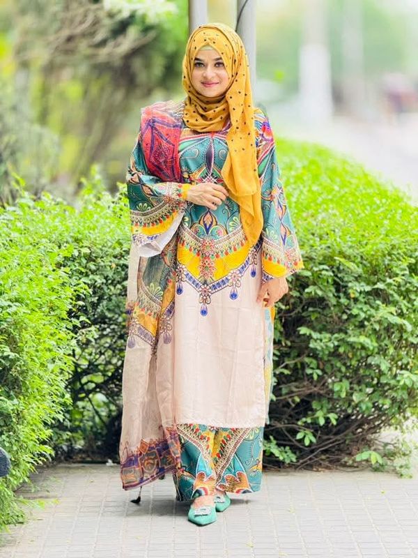 Digital Print Three Piece Set