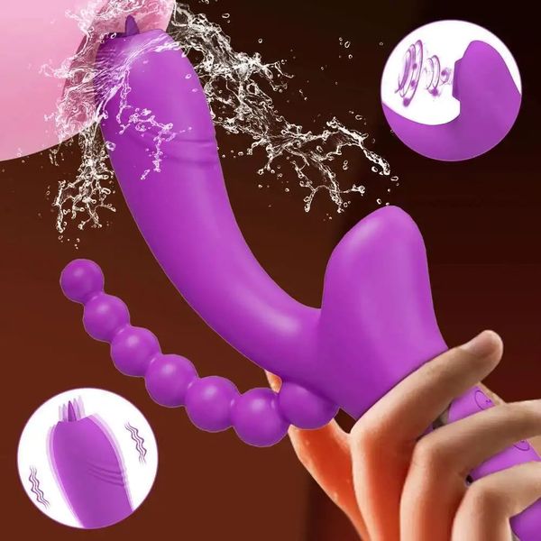 Clitoral Sucking Vibrator for Women - Air Pressure Stimulator with 10 Vibration Modes, G-Spot & Nipple Pleasure