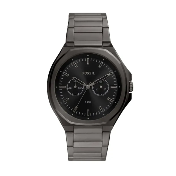 Fossil Evanston Chronograph Black Dial Men’s Watch- BQ2609
