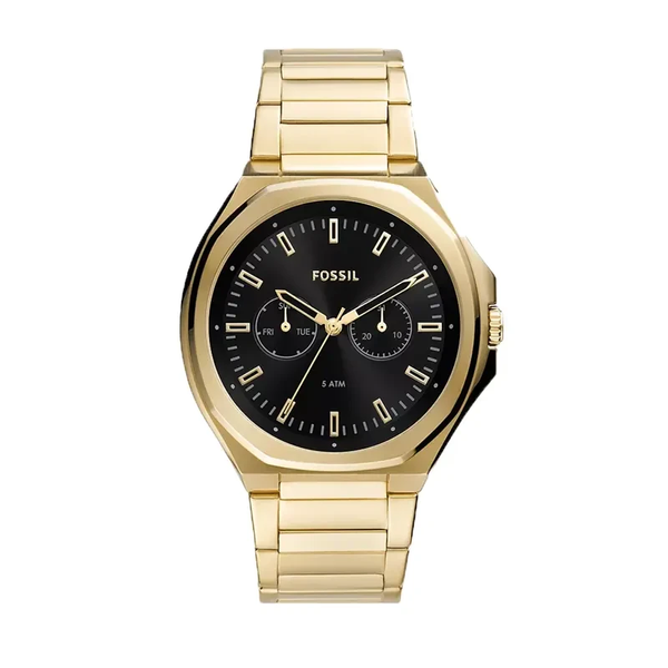 Fossil Evanston Chronograph Gold-tone Men’s Watch- BQ2611