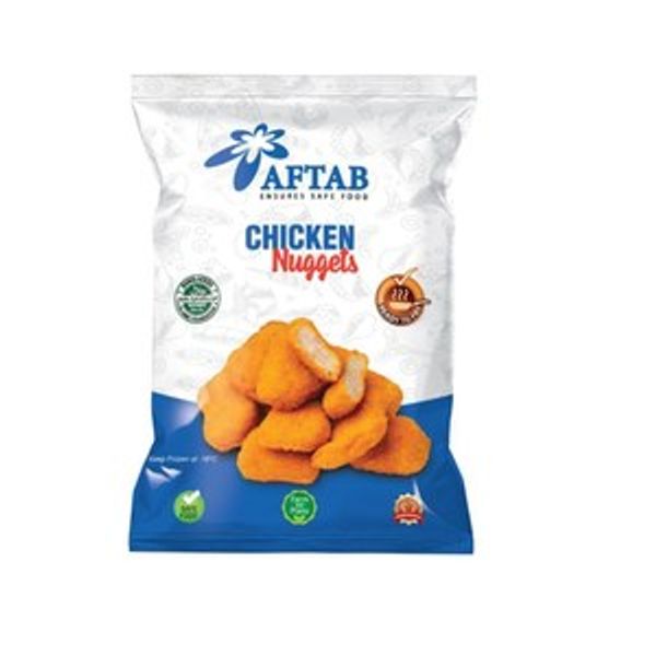 Aftab Chicken Nuggets Frozen Food-10pcs