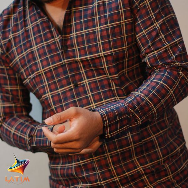 প্রিমিয়াম কটন চেক শার্ট।
