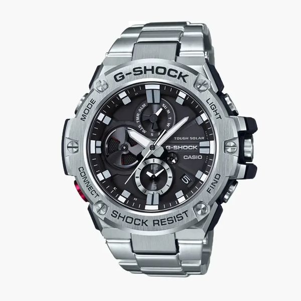 Casio G-Shock Tought Solar Power Black Dial Men's Watch- GST-B100D-1A