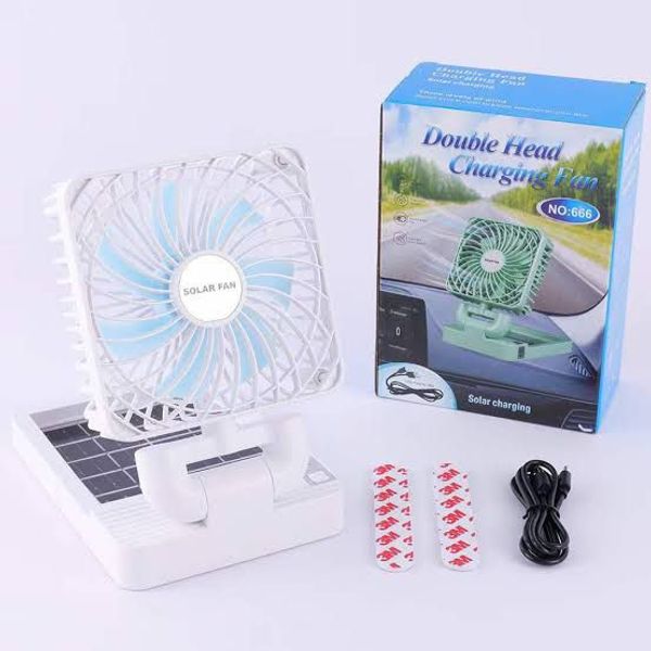 Solar Fan Auto Charging All Time, High Quality China Solar Energy Fan, Multi Colour