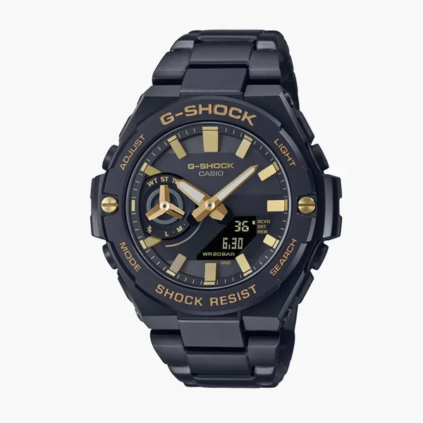 Casio G-Shock G-Steel Solar Black Men's Watch- GST-B500BD-1A9DR