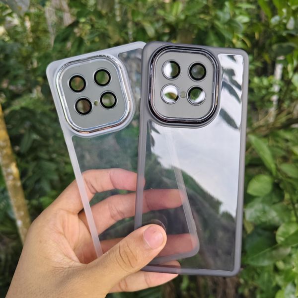 IQOO Z10Turbo Transparent soft TPU cover with camera lens