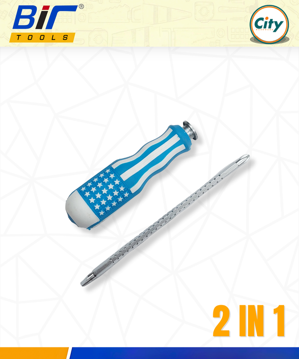 দুই দিকের স্লটেড ফিলিপস স্ক্রু ড্রাইভার সামঞ্জস্যযোগ্য দৈর্ঘ্য সাথে দ্বৈত চৌম্বকীয় হেড স্ক্রু ড্রাইভার